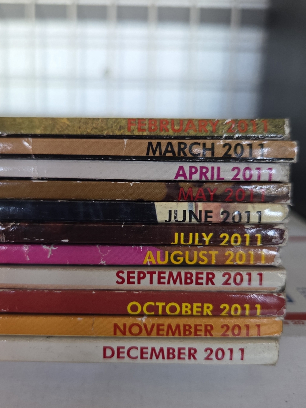 Lot of 11 Vintage PLAYBOY Magazines From 2011
